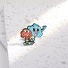Character Alloy Cartoon Brooch In Vibrant Colors For Fashionable Winter Style 2024