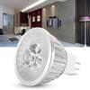 12V MR16 3W LED Light Bulb Aluminum Decorating Lamp Warm for Home Restaurant Hotel Bar