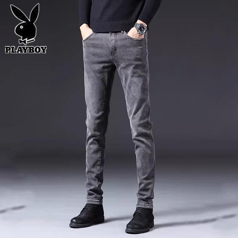 Playboy Men s Slim Straight Jeans 36