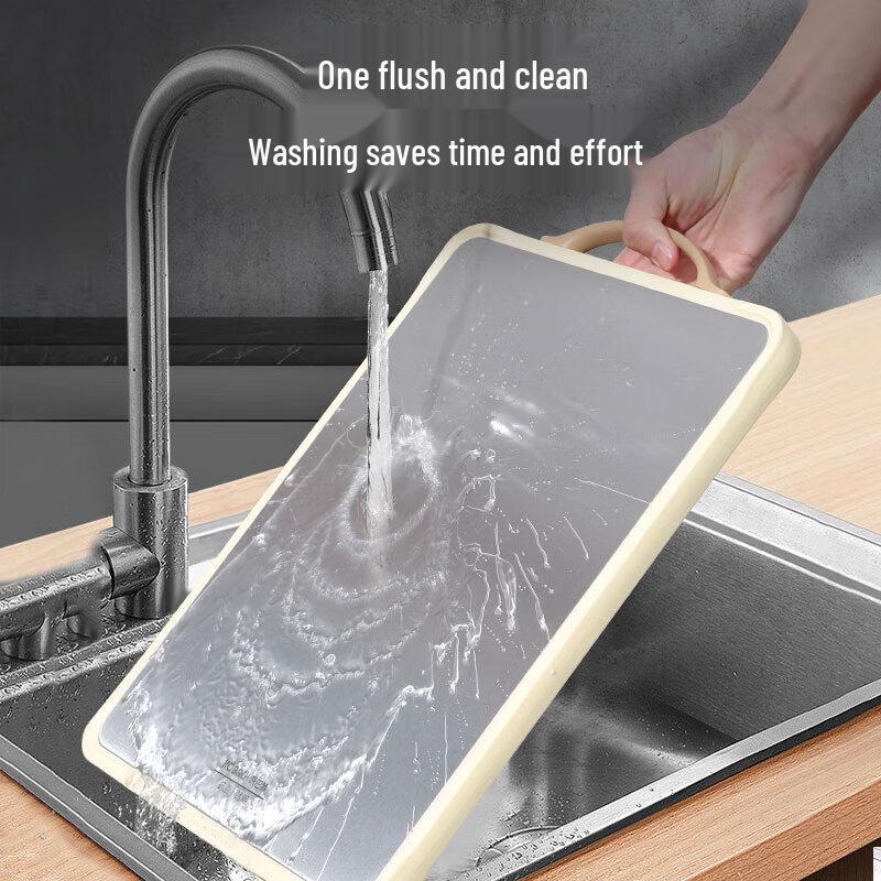 Kambach Antibacterial Stainless Steel Double-Sided Cutting Board