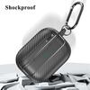 KEYSION Shockproof Case for AirPods Pro 3 Carbon Fiber Texture Soft TPU Silicone Bluetooth Earphone Cover for AirPods Pro 3 2025