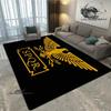 3D Roman SPQR logo Printed carpet non-slip carpet bedroom decor door mat outdoor rug Yoga mat bedroom decoration birthday gift