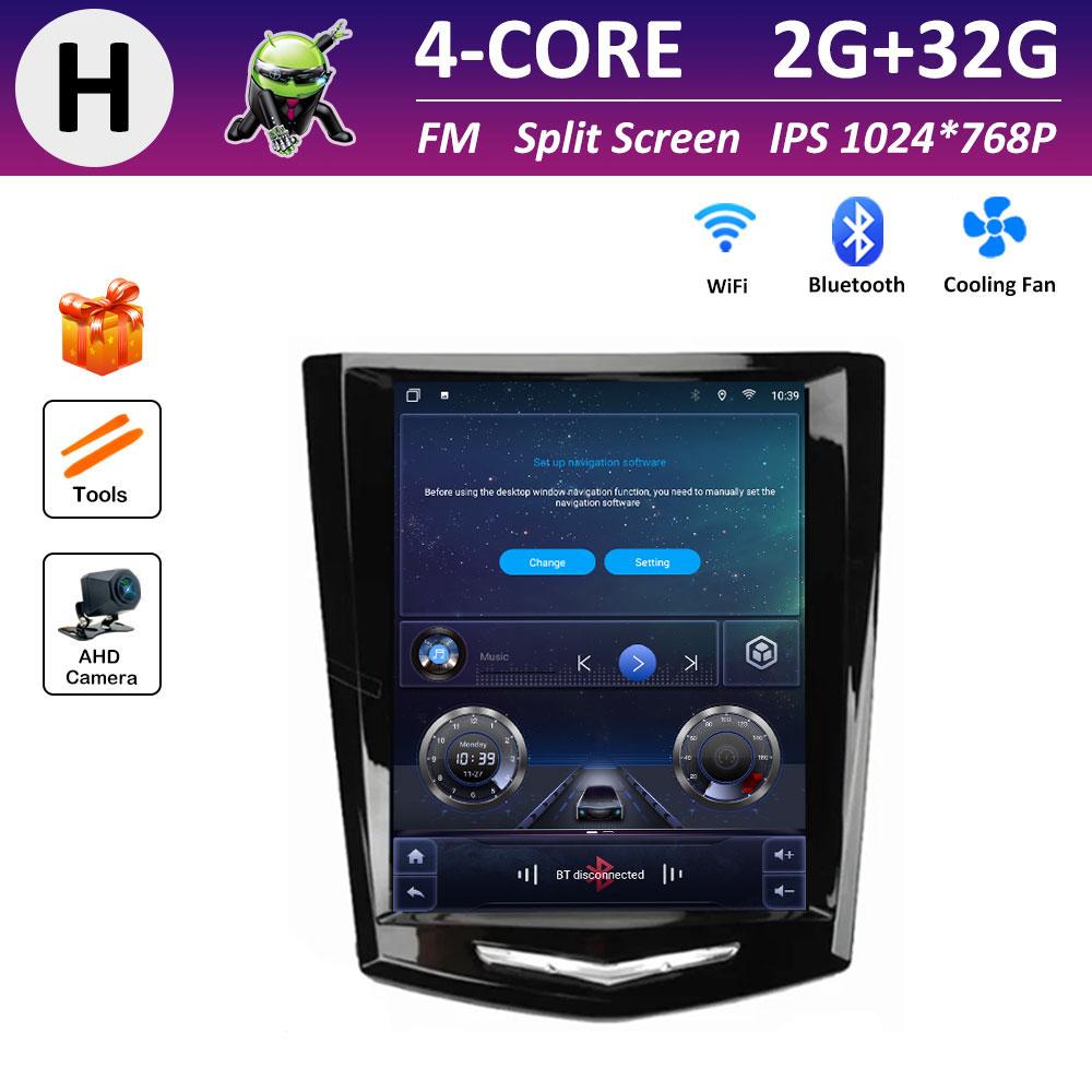 Smart System Autoradio Car Radio for Cadillac ATS XTS CTS SRX 2013 2014 2015 2016 Video Player Navigation GPS Accessories WIFI