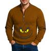 Men'S Outdoor Zipper Long Sleeved Sportswear Casual Sweatshirt