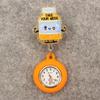 Cartoon Retractable Watch Brooch PVC Doctor Badge Reel Creativity Nurse Pocket Watches  Gift