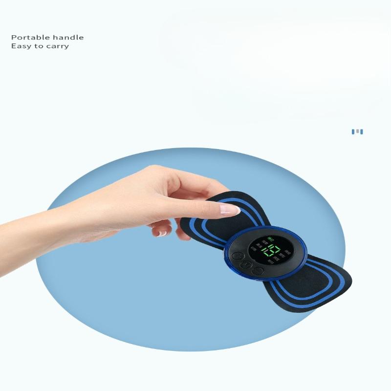 1Pc  Cervical Massager Full Body Massager Portable Massage Sticker Waist Back Shoulder Massager Mini Massage Sticker