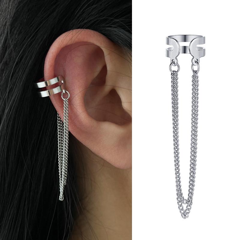 Fashion Ear Cuffs Without Piercing Ear Clip Earrings Non-Piercing Fake Cartilage Earrings For Women Jewelry 2022 Gifts