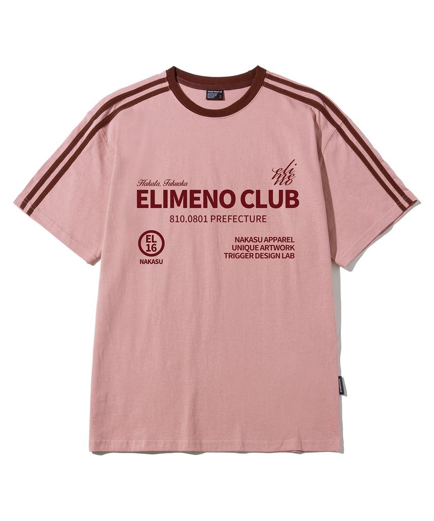 ELIMENO El Hakata Track Line Short Sleeve T-Shirt 5 Colors (Type B)