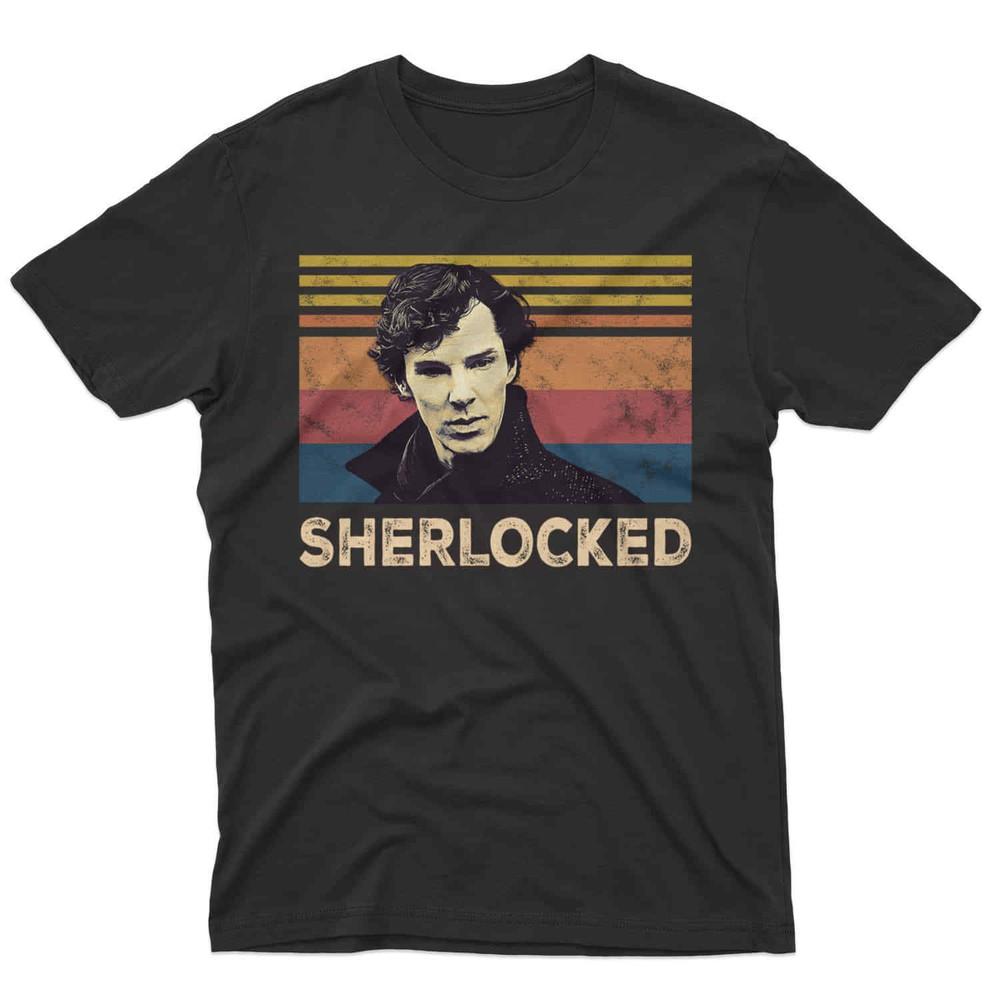 

SALE Sherlocked Vintage Movie Shirt Gift For All Fans S-3XL Unisex T-Shirt L