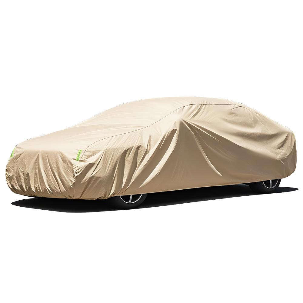 Thickened All-Weather Car Cover: Rainproof, Hailproof, Dustproof, Sun Protection