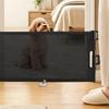 Retractable Mesh Pet Gate Slim for Stairs, Kitchens