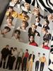 [USED] Stray Kids Magazine Supplement Stickers, Postcards, 5 Books