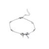 Micro-inlaid zircon bow bracelet women's light luxury temperament bracelet new personalized hand jewelry