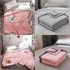 Couette d'été fraîche en coton avec garnissage en coton lavable pour enfants et adultes