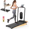 Opvouwbare Loopband 2-in-1 Loopvlak FT52 0,75–2,5 pk Motor 1–12 km/u Snelheid APP 3 Niveaus Helling LED Display 950×380 mm Loopvlak Max. Belasting 120 kg