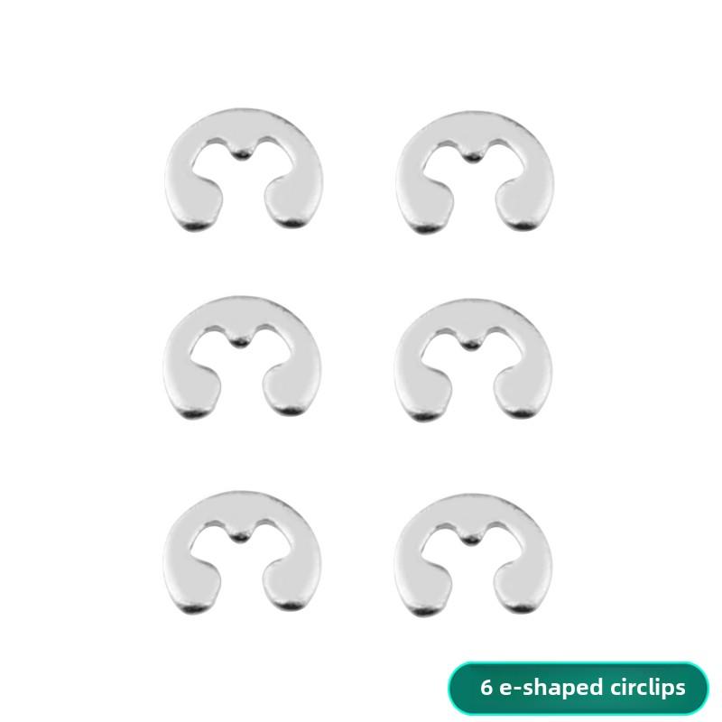 Stainless steel E-type snap Spring For Casio DW5600 GA2100 Watch button spring washer sealing ring Type E Clasp Circlip Retainer