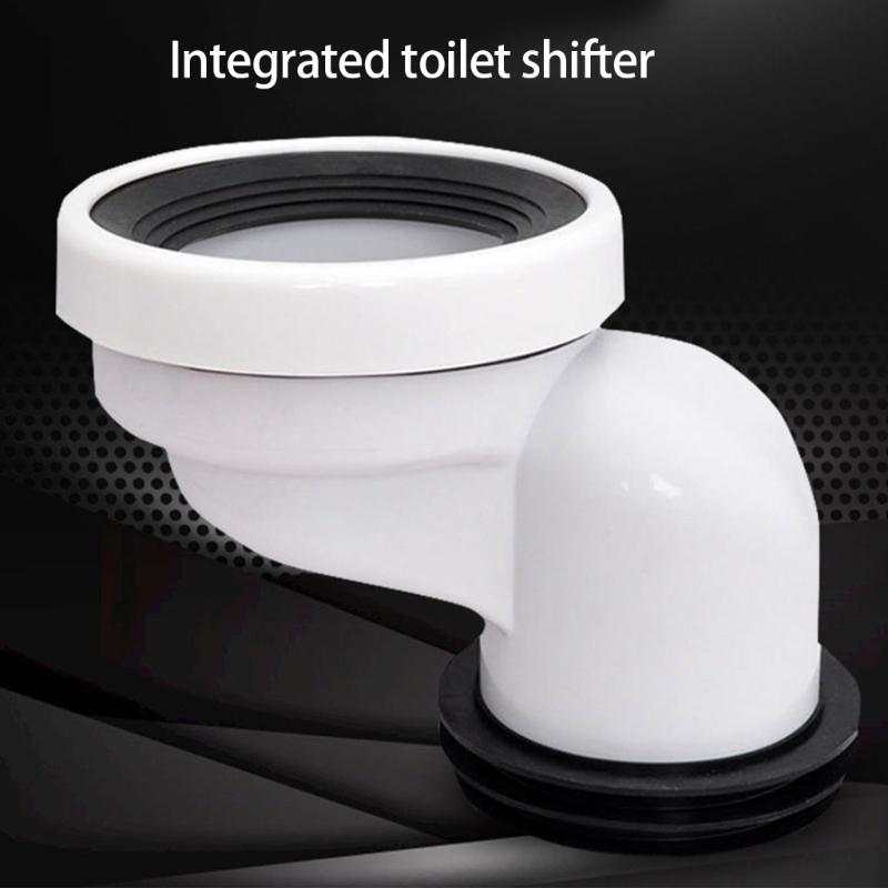 Bathroom Toilet Pipe Connectors Flush Offset Toilet Flange Fitting Change Place Connectors for Tub Waste Drain System