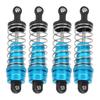 4Pcs RC Metal Shock Absorber Damper Set for MN86 MN86S MN86K MN86KS 112 RC CrawlersBlue