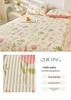 Class A Washable Cotton Linen Bedspread & Skirt Set - Quilted, Thickened, Machine Washable, 3-Piece