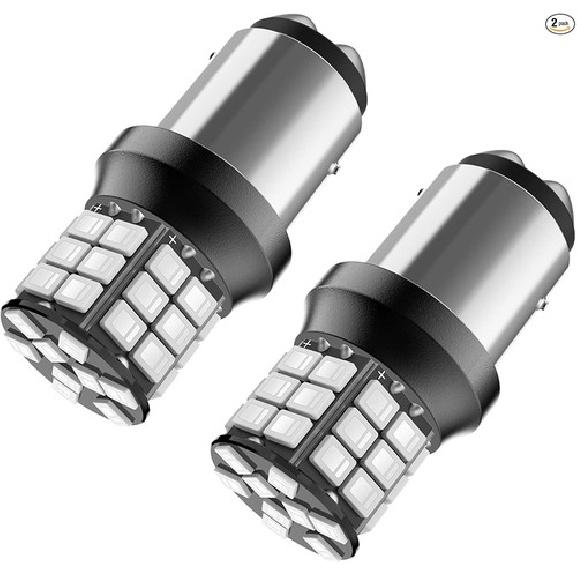 Автомобильная светодиодная лампа 1157, супер яркая 12В 24В 39-SMD 2057 2357 7528 BAY15D 1157 красная