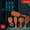 Sandalwood Air Cushion Wide-Tooth Wooden Comb for Scalp & Hair Massage