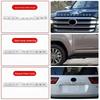Land Cruiser 3D ABS Letters Sticker For 2021-2023 Land Cruiser 300 LC300 VXR GXR Hood Emblem Badge Exterior Modification