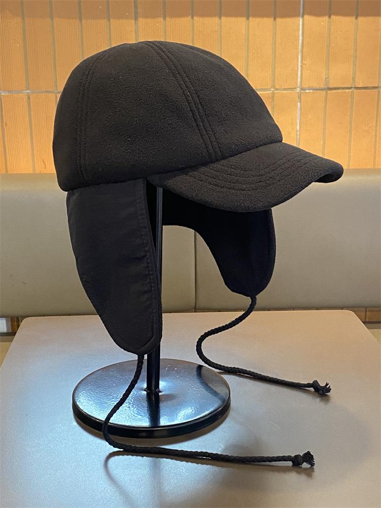 Fleece Ear Protector Baseball Cap Men And Women Outdoor Cycling Warm Autumn Winter Lei Feng Hat Fashion Bomber Cap