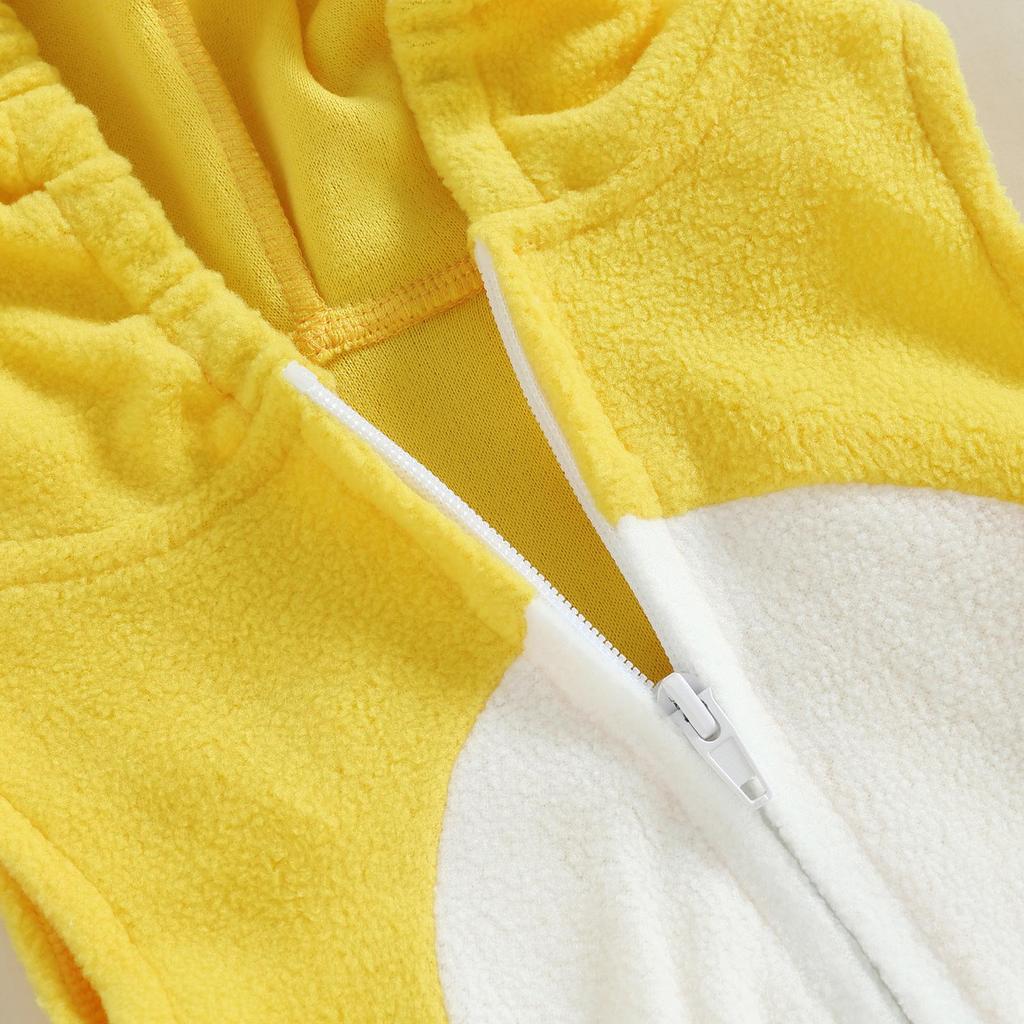 Toddler Baby Girls Boys Fleece Costume Hooded Romper with Stockings Halloween Avocado Infant Costumes Outfits