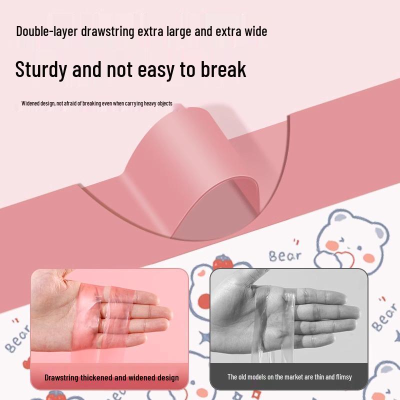 Large Durable Kitchen & Office Garbage Bags – Household & Dorm Use