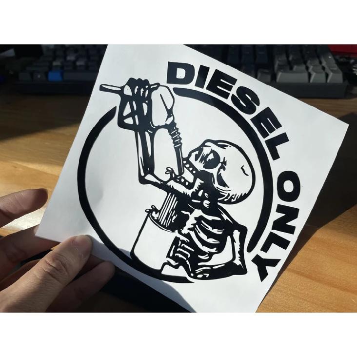 Pickup truck 4X4 off-road truck skull gasoline cap stickers, decorative car stickers personalized customization wholesale