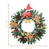 865Pcs Christmas Bouquet Building Blocks Set, Christmas Wreath Model Assembly, Simulation Bouquet, Children'S Holiday Gift