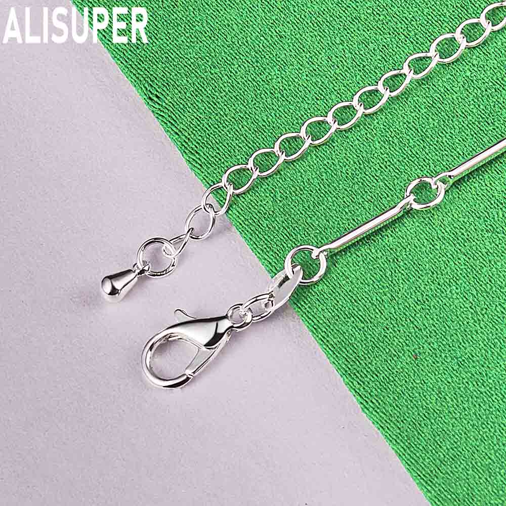 925 Sterling Silber Süßes und Vielseitiges Delfin Dünnes Armband - Bankett Geschenk Schmuck
