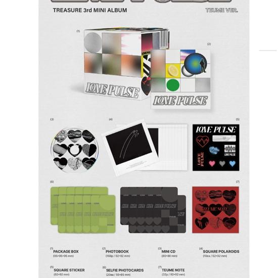 TREASURE - ?3rd MINI ALBUM - LOVE PULSE (TEUME VER.) - Release 2025-09-01