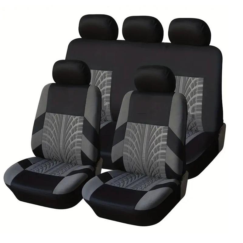 

Universal Car Seat Cover for All Seasons - Five Seats Universal 5-Seats 9-Piece Set