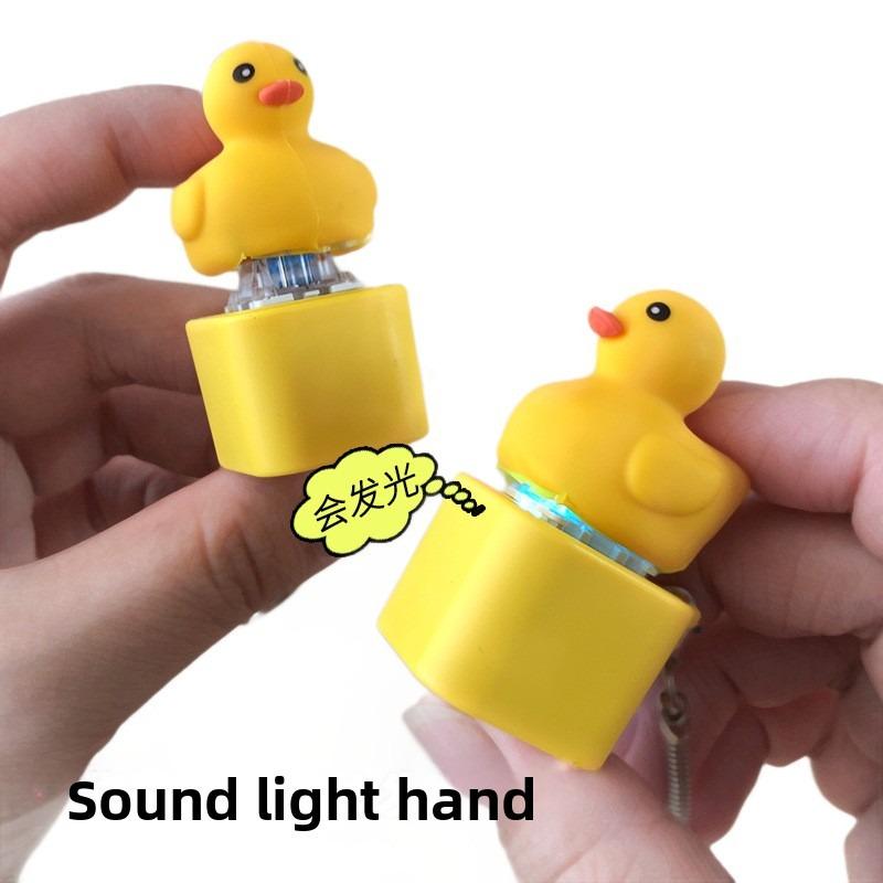 Duck Keyboard Keycaps Quacky Duck Fidget Toy Sensory Toys Stress Reliever Keycaps That Quack Key Board Clicker for Women Men