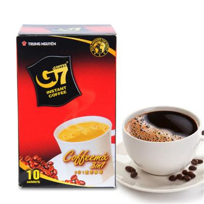 160g Premium Vietnam Instant G7 Pure Black Coffee - Authentic Vietnamese Flavor