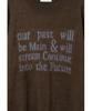 MILLO ARCHIVE Glory Text Knit [Brown]