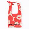 Marimekko Knitted Mini Tote Bag, Unikko Coral Red, 94145 094145 380, Scandinavian Design [Product]