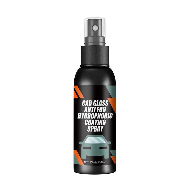 

Water Repellent Spray Anti Rain Coating For Car Glass Hydrophobic Anti-rain Car Liquid Windshield Mirror Mask Auto Polish Kit 100ml