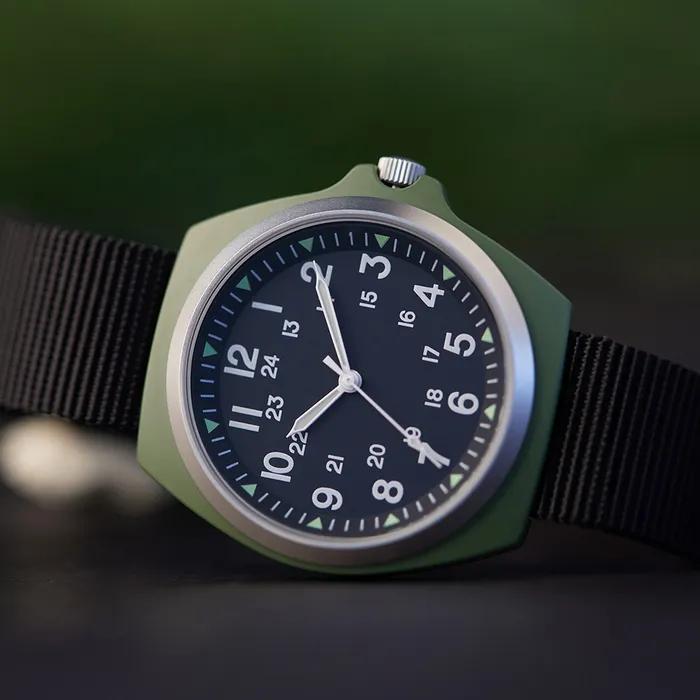 Iraq War US Military Watch - Olive X Black