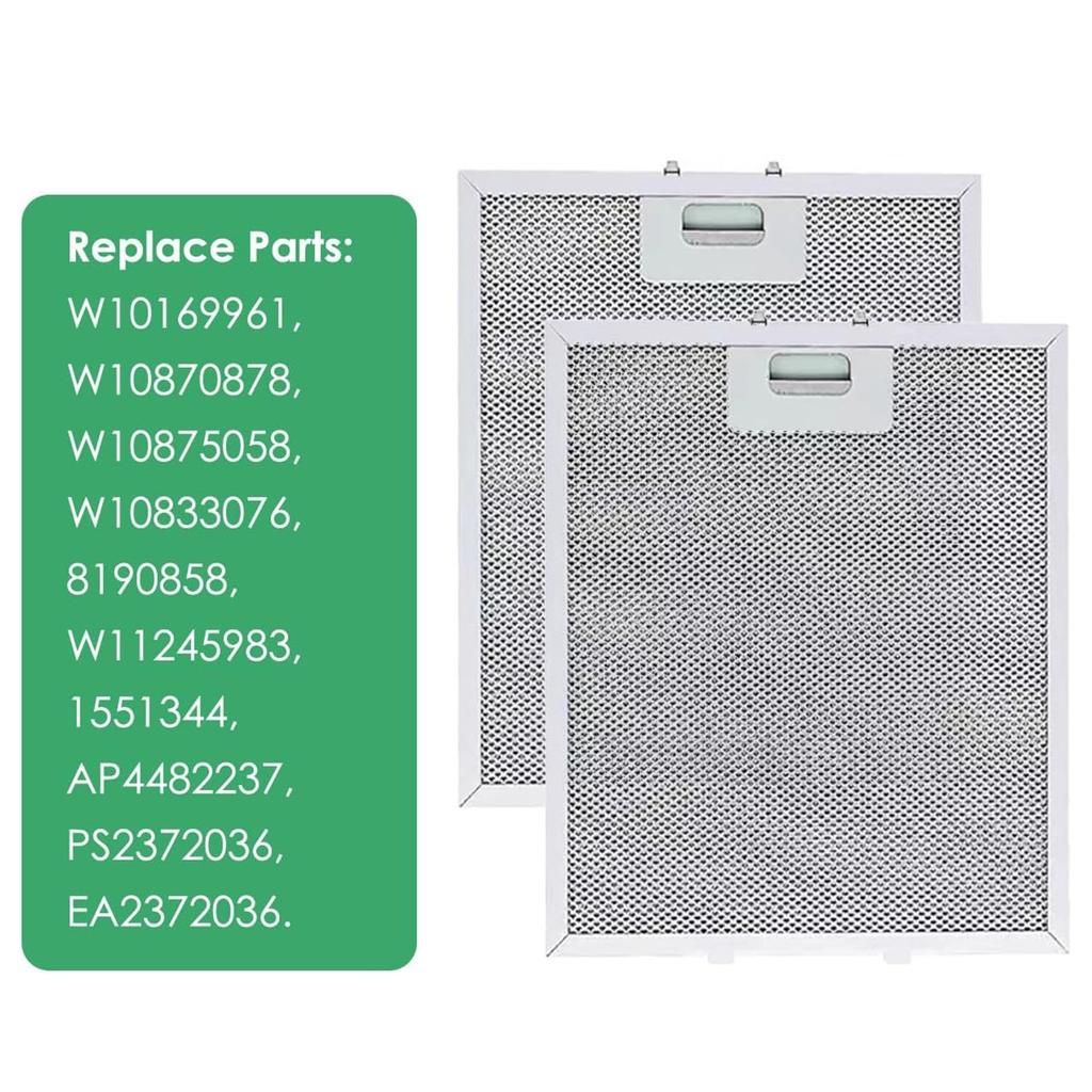 Range Hood Grease Filter Replacement Mesh Filter Kitchen Exhaust Fan Filters Metal Texture for Kitchen Ventilation