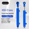 2-Ton 40-Bore Small Single/Double-Acting Hydraulic Cylinder for Lifting and Engineering Applications