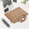Minimalist PU Leather Laptop Handbag