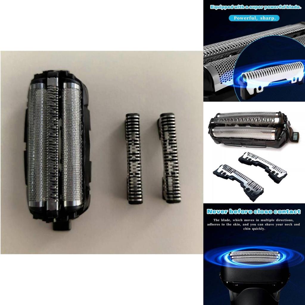 Testina di Ricambio per Lama di Rasoio Panasonic per Dispositivi da Barba con Design Metallico Impermeabile per una Pulizia Facile