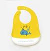 Babador de silicone à prova d'água para bebês - Babador de arroz descartável grande