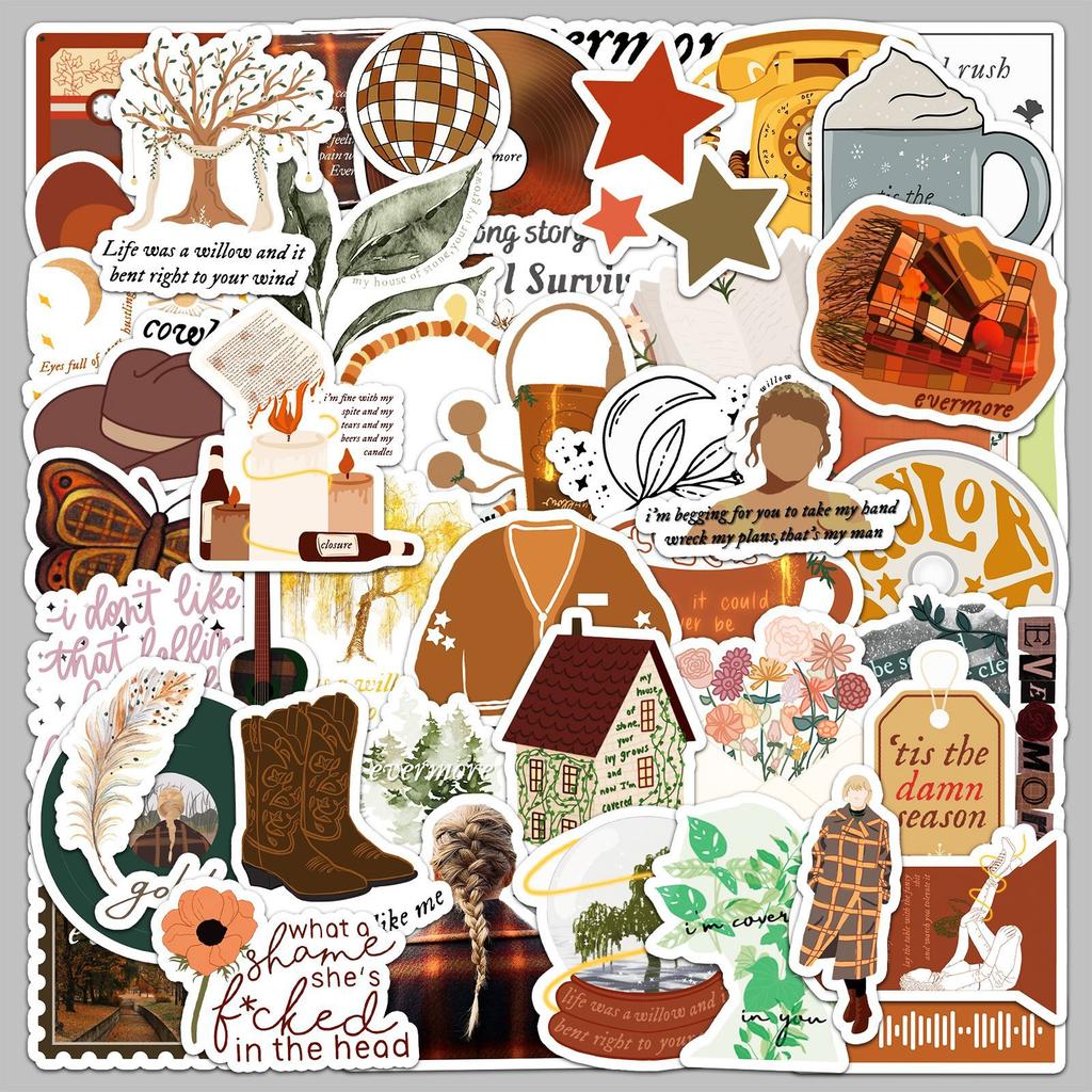 Fun Sticker Pack For Water Bottles, Luggage, Laptop, And Phone Case Decoratio