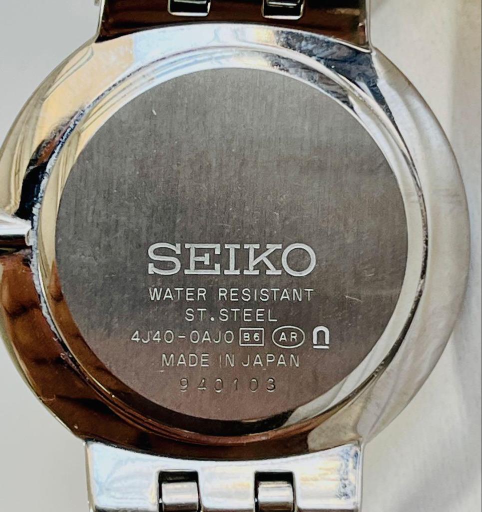 [USED] Seiko Quartz 4J40-0AJ0 Seiko Dolce Made in Japan