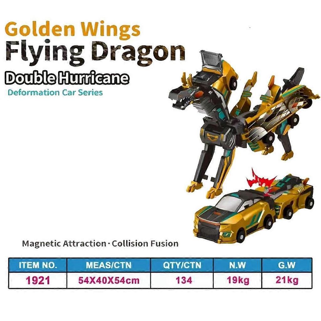 Magic Transformation Super Combination Car Toy 2 In 1 Kids Magnetic Collision Transforming Car Diy Toy Gift for Kids B