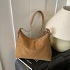 PU Shoulder Bag Women Fashion Hobo Bag With Minimalist Design Soft Texture Handbag Everyday Use