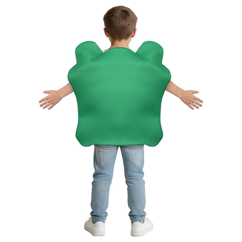 Kids Foam Frog Costume for Role Play Stage Performance Cosplay Dress Up Outfit Lightweight Comfortable Design Suitable for Children